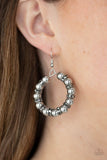 Cosmic Halo - Silver Earrings