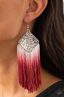 DIP The Scales - Red Earrings