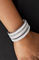 Dangerously Drama Queen White Urban Bracelet