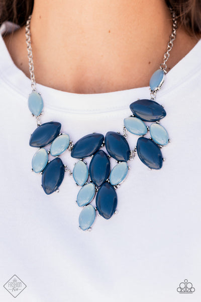 Date Night Nouveau- Blue Necklace