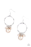 Delectably Diva - Brown Earrings