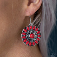 Desert Palette Red Earring