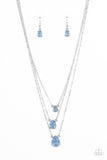 Dewy Drizzle - Blue Necklace