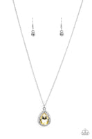 Duchess Decorum - Yellow Necklace