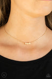 Dynamically Dainty - Gold Choker Necklace