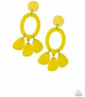 Sparkling Shores Yellow Post Earring