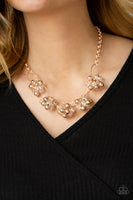 Effervescent Ensemble - Rose Gold Necklace