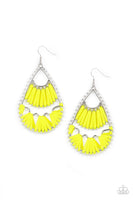 Samba Scene – Yellow Earrings