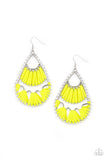 Samba Scene – Yellow Earrings