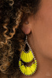 Samba Scene – Yellow Earrings