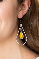 Ethereal Elegance - Yellow Earrings