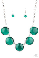 Ethereal Escape - Green Necklace