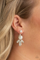 Extra Elite - White Jackets Earrings