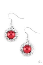 Fashion Show Celebrity Red Earring