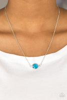 Fashionably Fantabulous - Blue Necklace