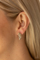 Feathered Fortune - Gold Earring