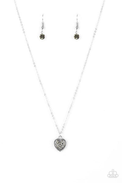 Fierce Flirt Silver Necklace