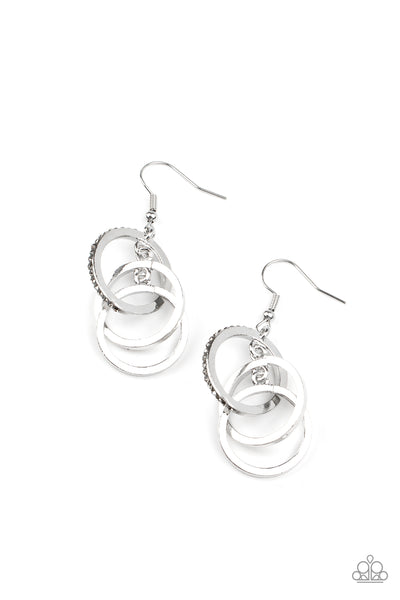 Fiercely Fashionable - Silver Earrings