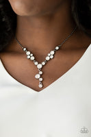 Five-Star Starlet - Gunmetal Necklace