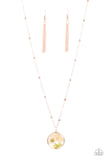 Floral Embrace - Rose Gold Necklace