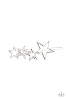 From STAR To Finish - White Hair Clip