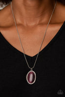 GLISTEN To This - Purple  Necklace