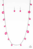 GLOW-Rider Pink Necklace