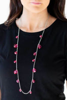 GLOW-Rider Pink Necklace