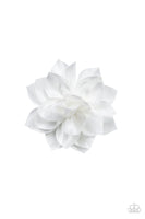 Gala Garden - White Hair Clip