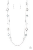 Gala Goals - Silver Necklace