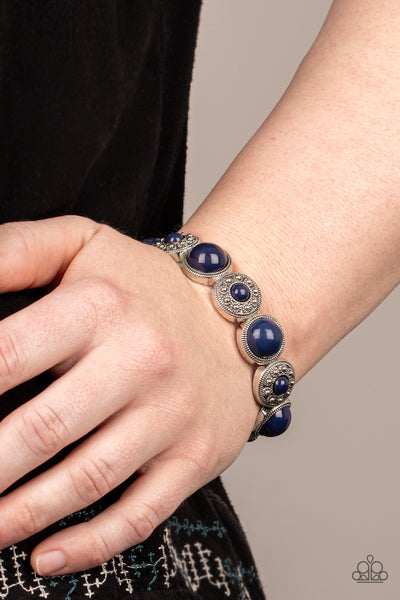 Garden Flair - Blue Bracelet