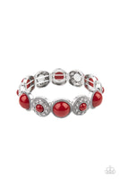 Garden Flair - Red Bracelet