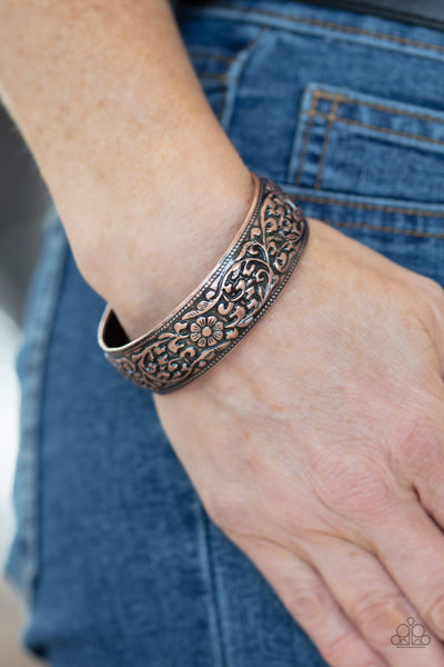 Garden Tropic - Copper Bracelet