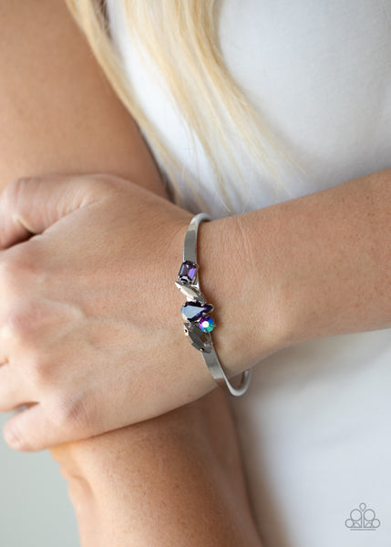 Gemstone Grotto - Purple Bracelet OIL SPILL!