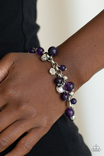 Glossy Glow Purple Bracelet