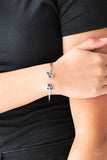 Going For Glitter - Blue Bracelet