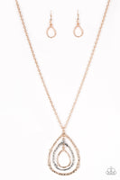 Going For Grit - Rose Gold Necklace
