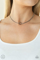 Gotta Split - Black Necklace