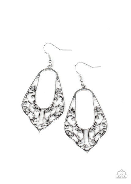 Grapevine Glamour - Silver Earing