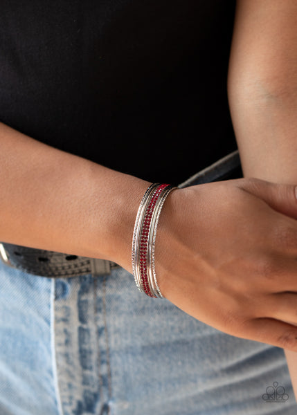 Heap It On - Red Bracelet