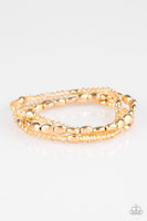 Hello Beautiful- Gold Bracelet