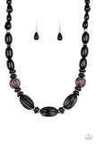 High Alert - Black Necklace