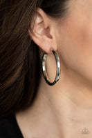 Hoop Hustle - Silver Earrings