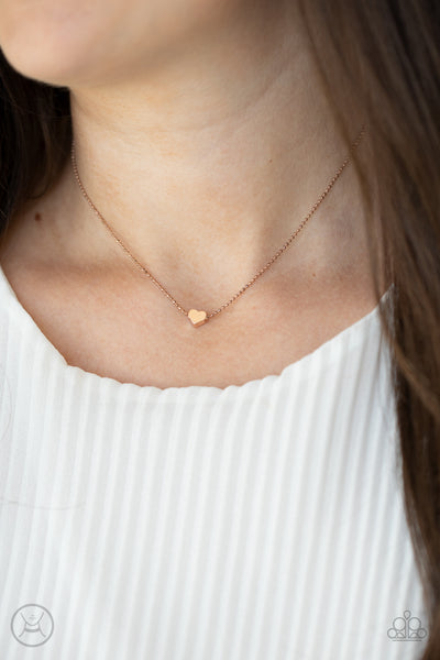 Humble Heart - Rose Gold Necklace Choker