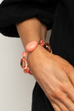 I Need a STAYCATION - Orange Bracelet