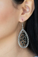 Industrial Incandescence - Black Earrings