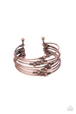 Industrial Intricacies - Copper Cuff Bracelet