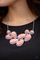 Iridescently Irresistible - Pink Necklace