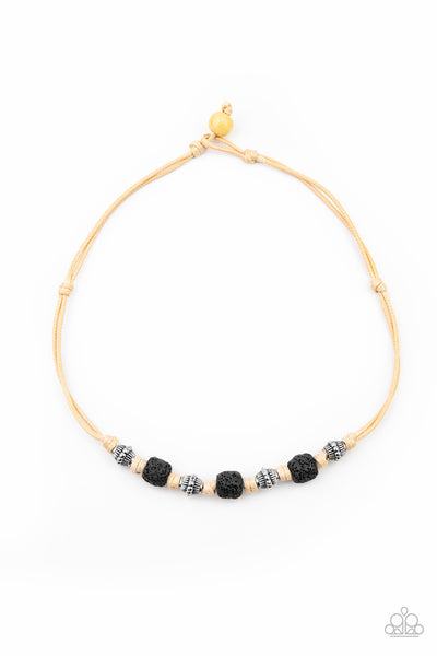 Island Quarry - Black Urban Necklace