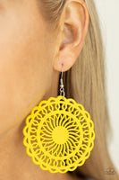 Island Sun - Yellow Earrings
